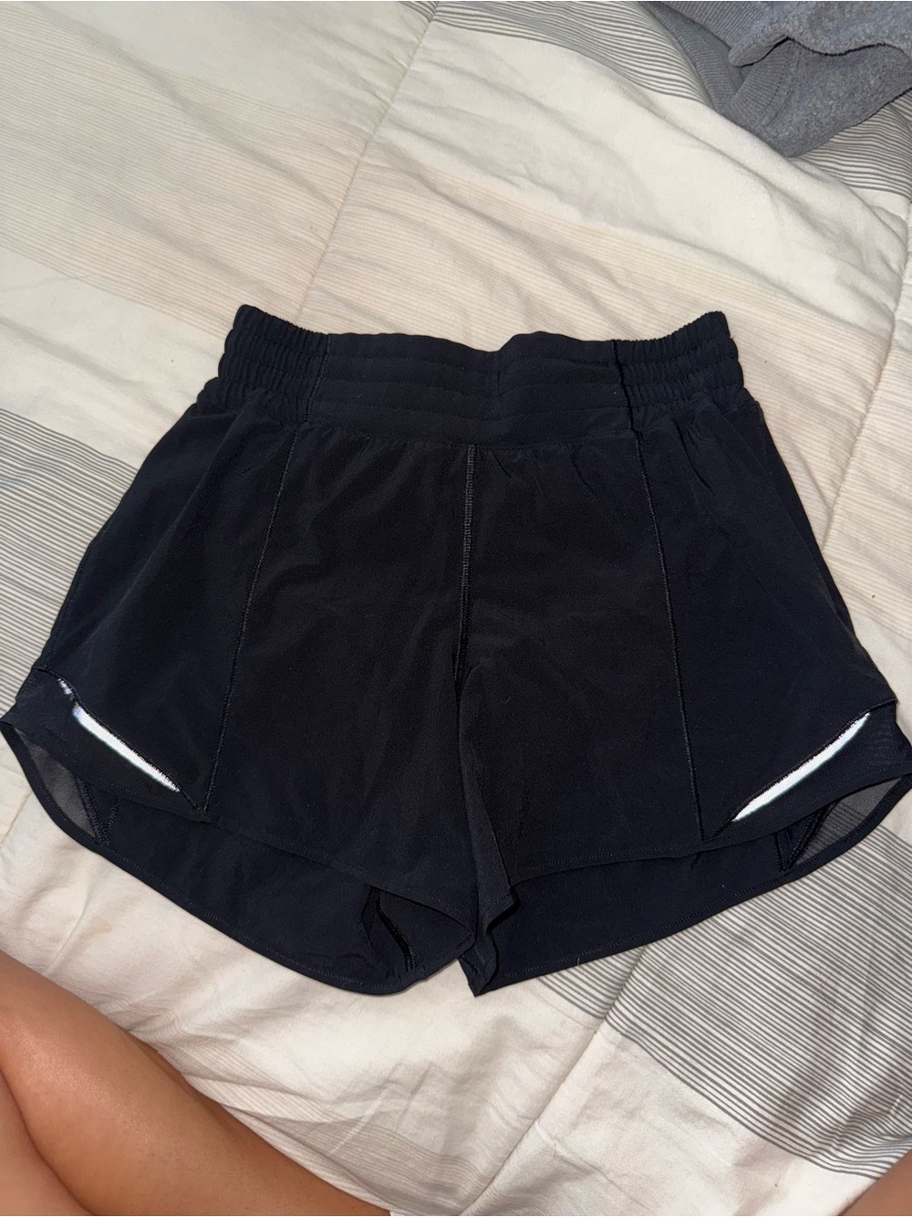 lululemon athletica Black Women's Athletic Running Shorts